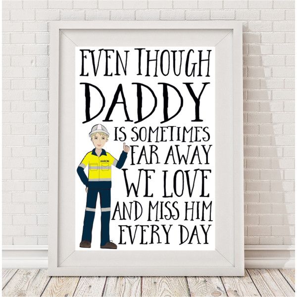 FIFO daddy we love you print