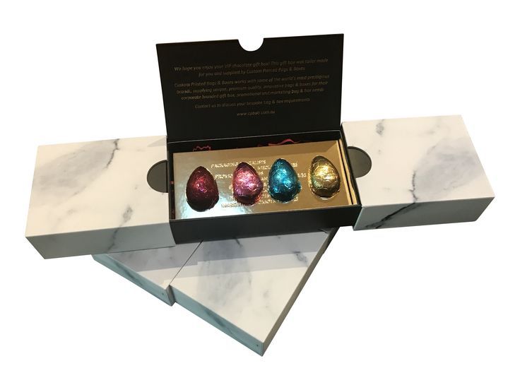Corporate Gifts Ideas     Event gift box. Rigid gift box with marble look printe...