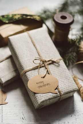 Elegantly wrapped Christmas gifts by Branislav Jovanović