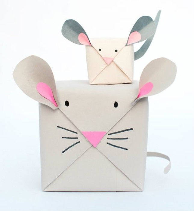 14 Adorable Gift Wrapping Ideas for Kid’s Presents via Brit + Co