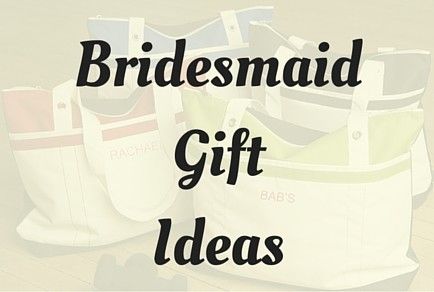 Bridesmaids, maid of honor, matron of honor, and flower girl gift ideas at mywed...