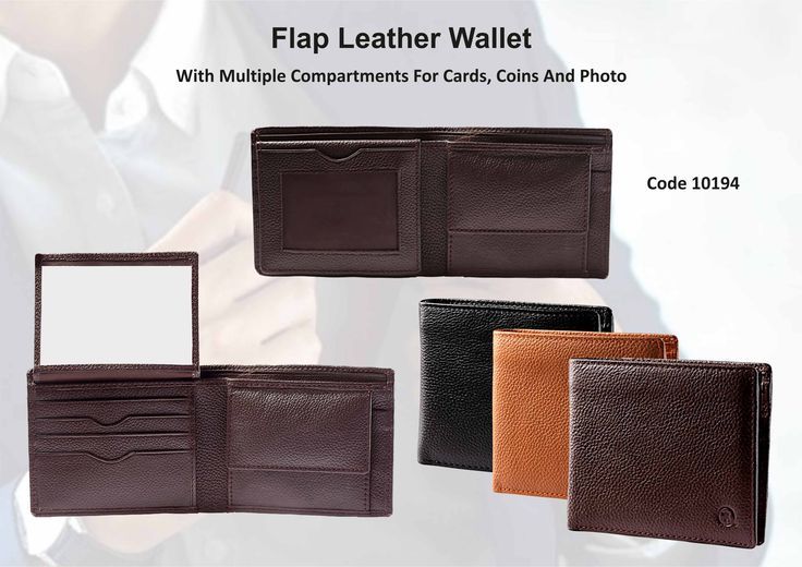 Corporate Gifts Ideas S R Brothers Offers High-quality Leather Wallet. An ideal ...