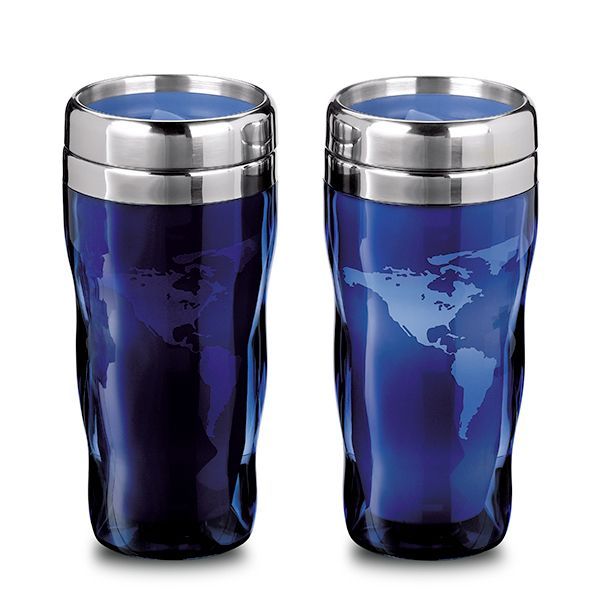 Corporate Gifts  : The revolutionary 16 oz. Heat Wave Global tumbler features he...