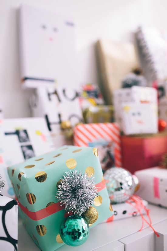 wrapping paper party | designlovefest