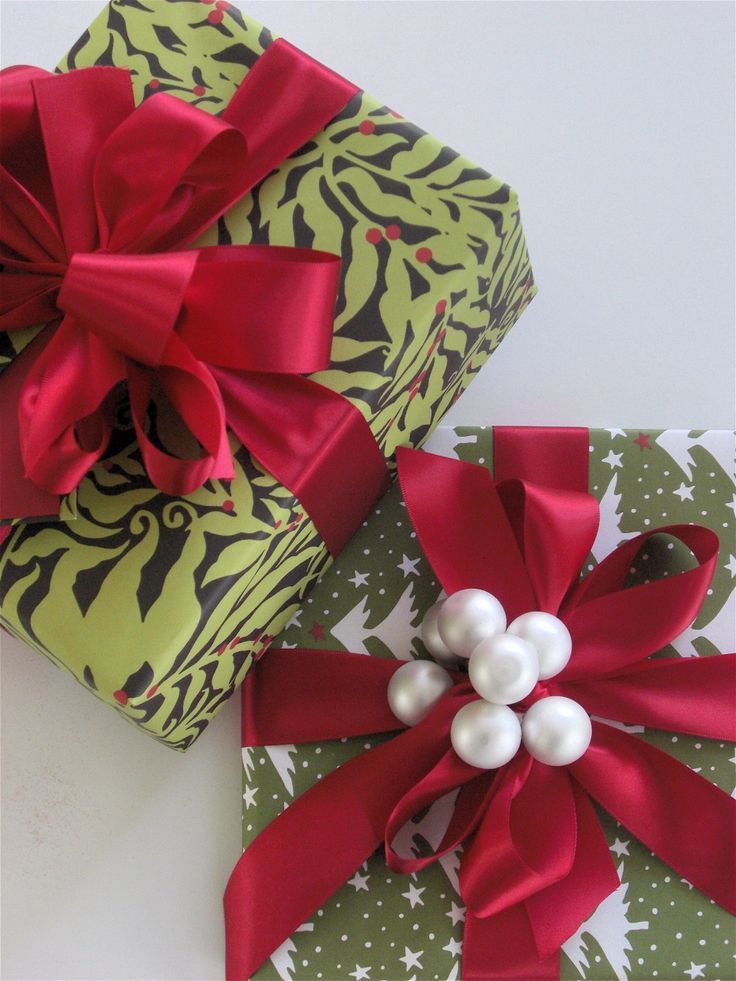 Christmas gift-wrapping