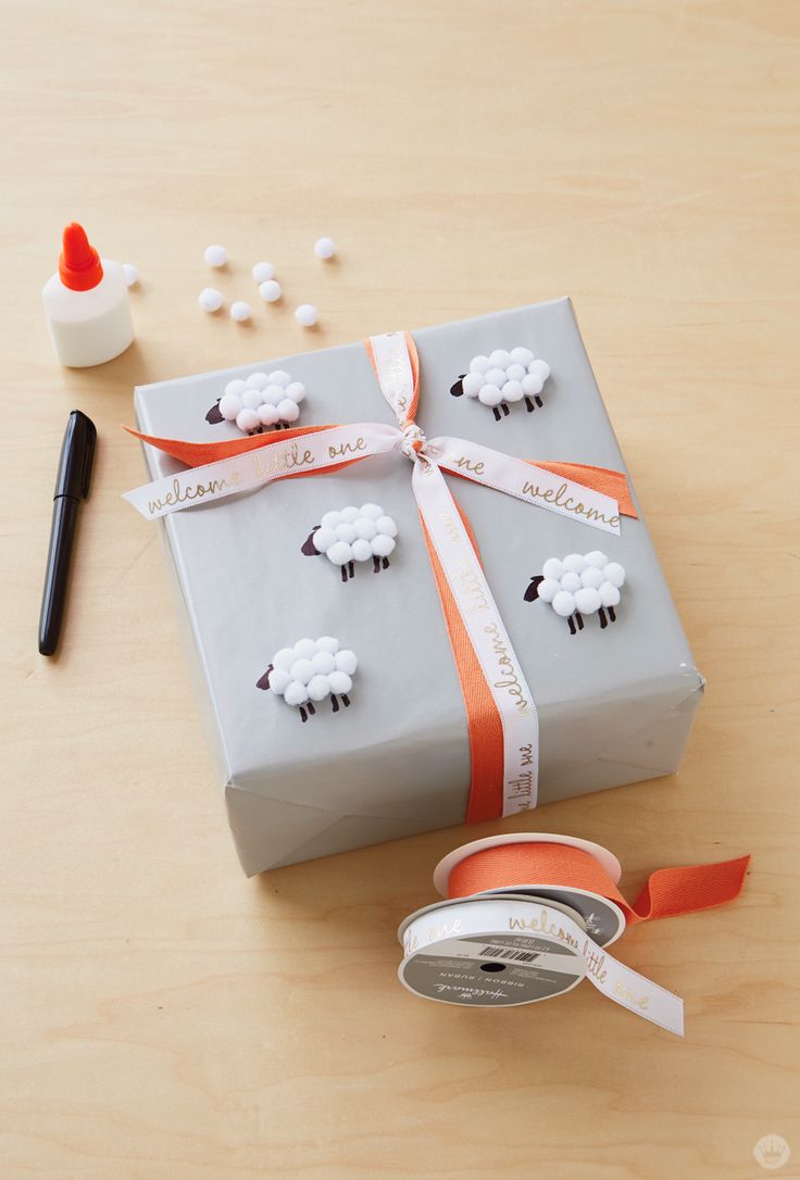 If you're headed to a baby shower, try these gift wrap ideas to really make ...