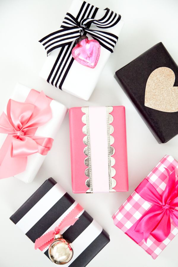Valentine’s Gift Wrap over at Lil Luna #giftwrapping
