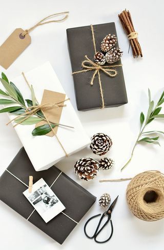 simple gift wrap More