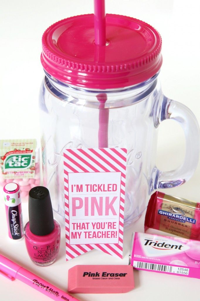 DIY Teacher Gift: Tickled Pink | Homes.com