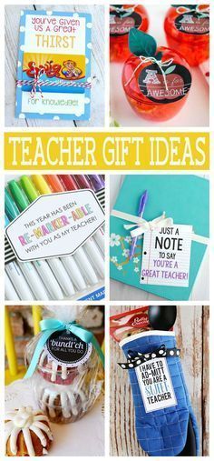 Teacher Appreciation Gift Ideas that all teacher will love!