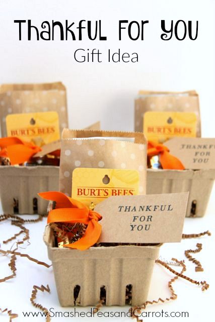 Make a sweet fall themed thank you gift idea for a teacher, hostess, or friend!