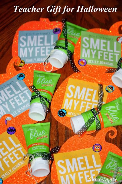 Sister-Dipity: Trick or Treat Smell My Feet - Gift Idea