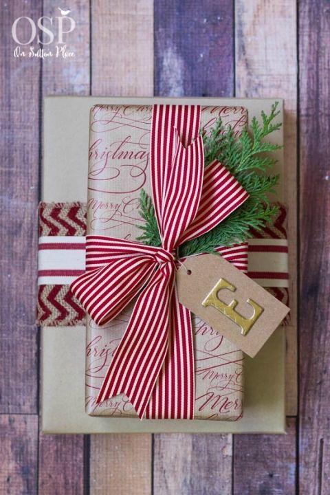 Christmas Gift Wrapping Ideas | Easy, inexpensive and festive! | onsuttonplace.c...