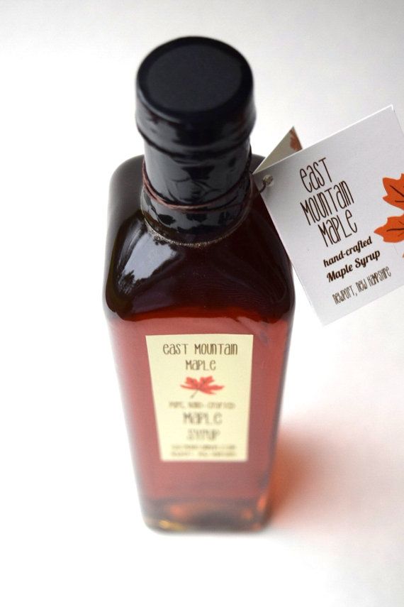 Pure Maple Syrup--16.9 oz. Tall Gift Bottle -- Hostess Gift, Corporate Gift
