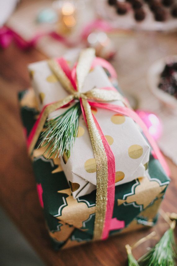 Beautiful gift wrapping
