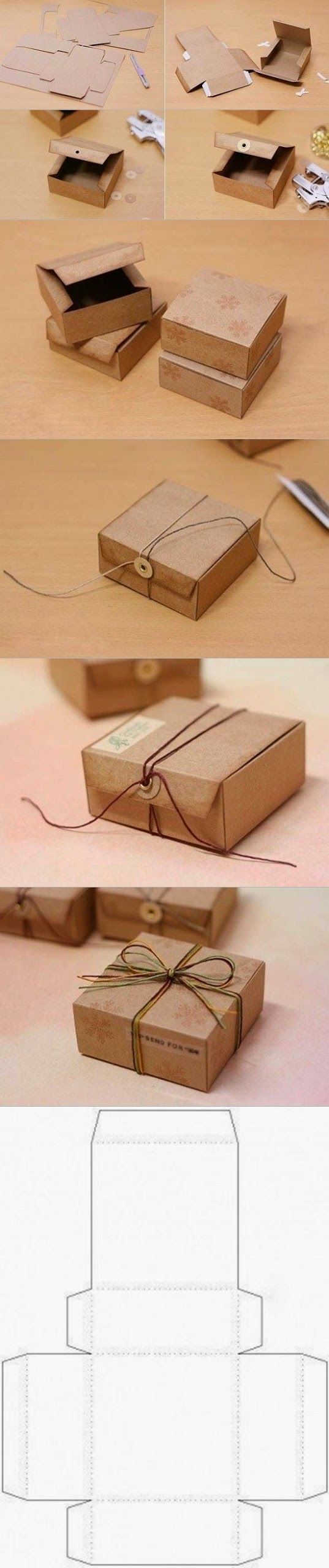 DIY : Gift Box from Cardboard