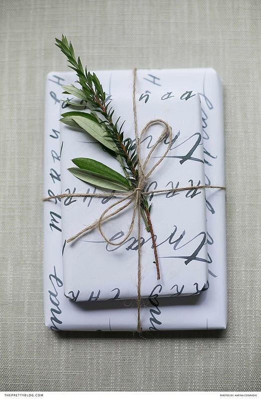 Download the design and add a handmade touch to your gifts this year. | Photogra...