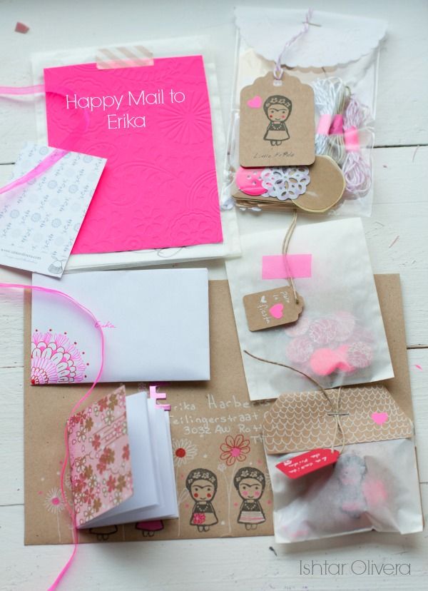 Happy Mail Project: letter to Erika ♥ | Ishtar Olivera