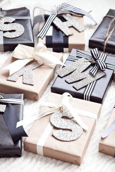 Personalized Christmas Wrapping | Boxwood Clippings | Bloglovin’