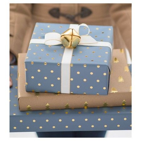 Sugar Paper® Metal Jingle Bells Gift Topper Set : Target