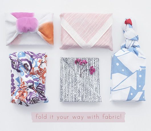 fabric wrapping cloths by 'once upon a fold'