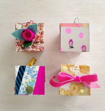 Ruby Star Ornament Boxes ~ Free Tutorial « Sew,Mama,Sew! Blog