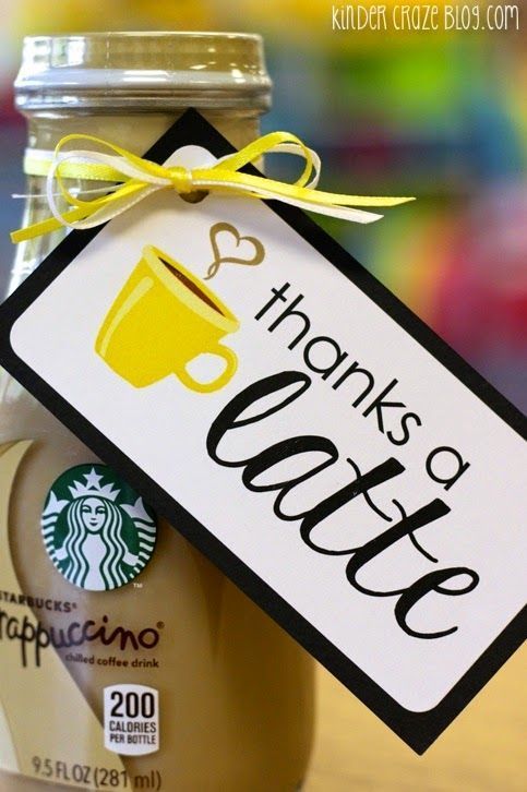 FREE gift tags… great for parent volunteer thank you gifts at the end of the s...
