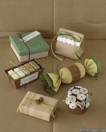 pretty packages...