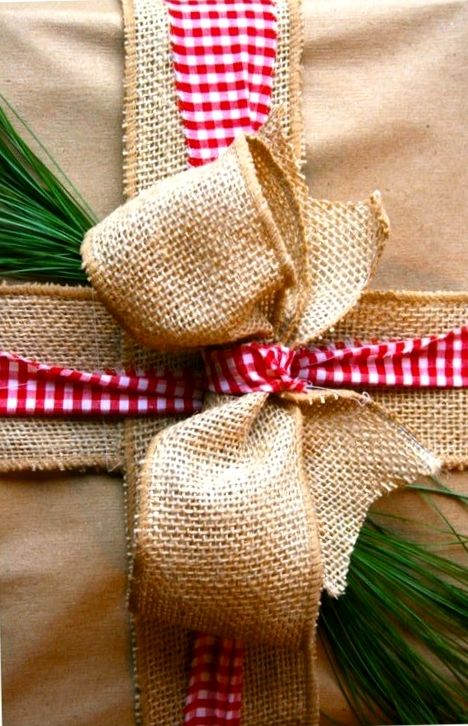 #Christmas gift #wrapping ideas ToniK ⓦⓡⓐⓟ ⓘⓣ ⓤⓟ #DIY #crafts Re...
