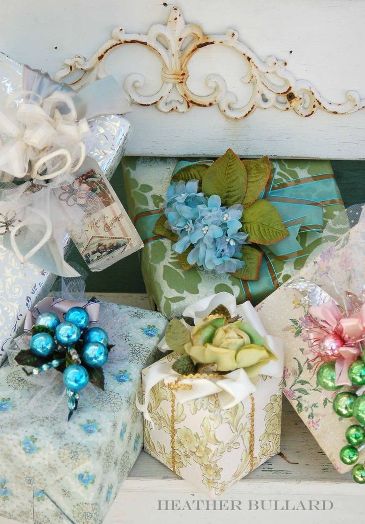 Vintage Holiday Gift Wrapping Ideas