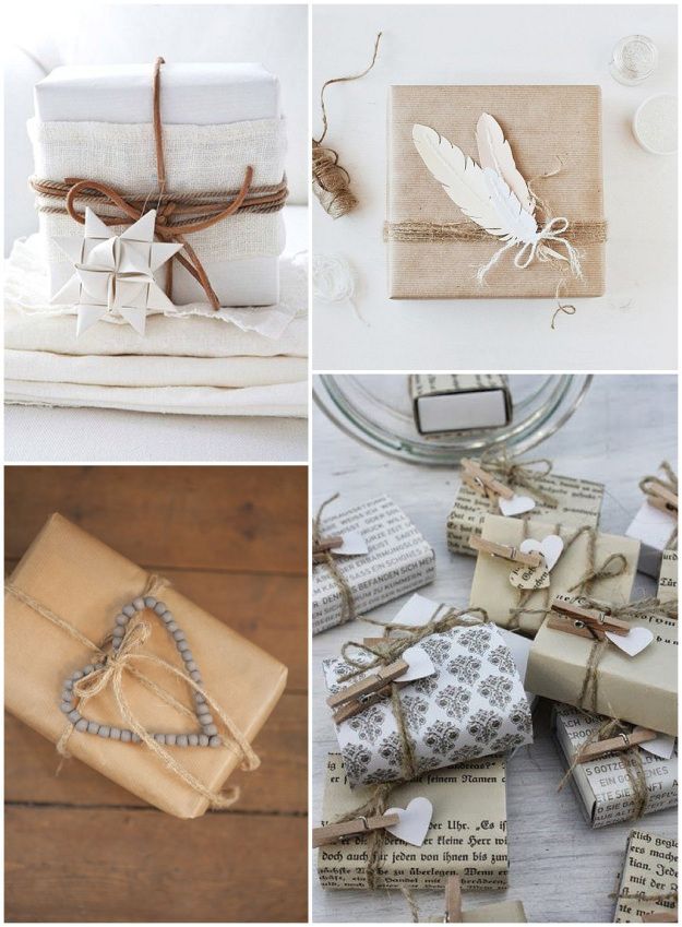 christmas wrapping ideas ~ festive