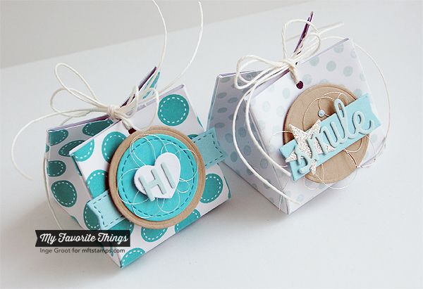 One Sheet Boxes - Patterned Paper