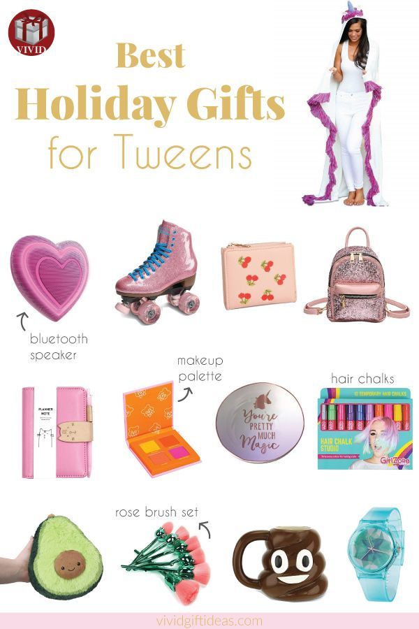 Awesome holiday gifts for girls. Suitable for 10, 11, 12, 13 years old tweens.
