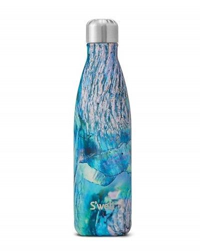 Gorgeous gradient mermaid sea shell water bottle by S’well 😍