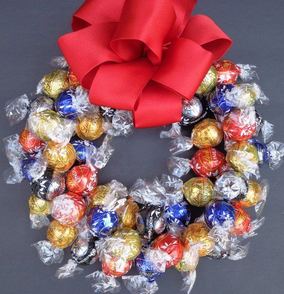 Chocolate Truffles Gourmet Candy Wreath Corporate Gifts