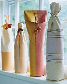 Bottle Wrap Tutorials - Perfect for hostess gifts!