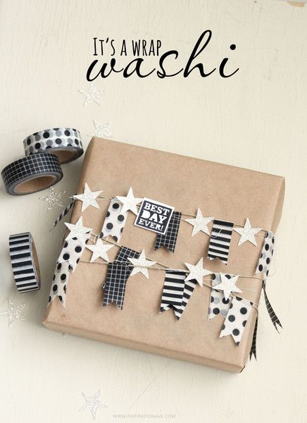 Washi Tape Gift wrapping ♥