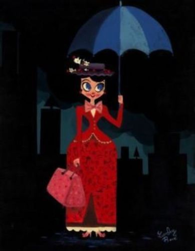 Mary Poppins inspired picture - with her umbrella. #MaryPoppins