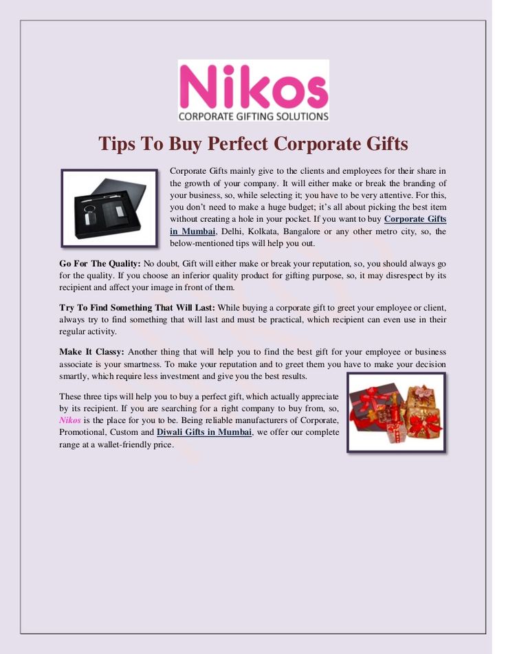 Tips To Buy Perfect Corporate Gifts
