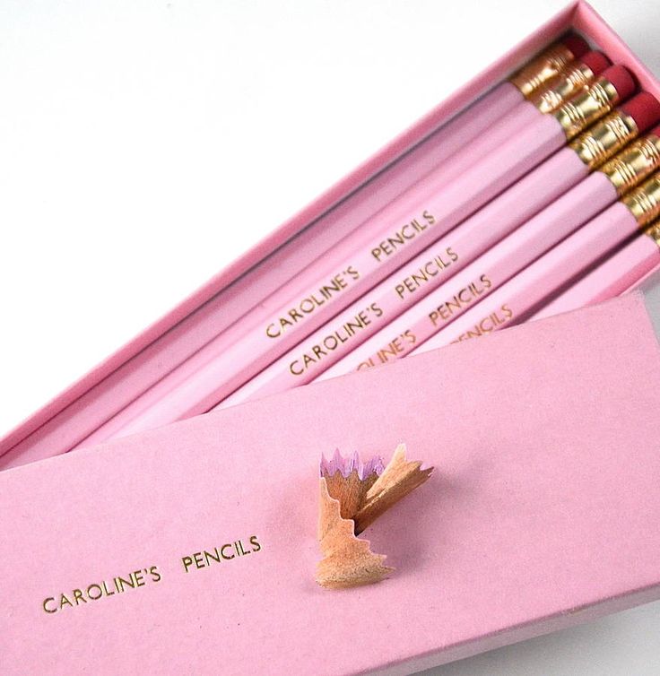 Why not treat a special person to their own set of personalised pencils?Please n...