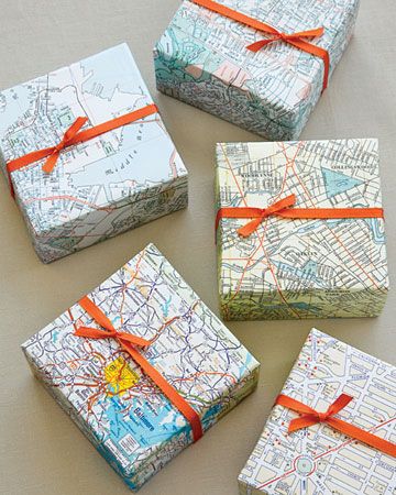 map wrapping