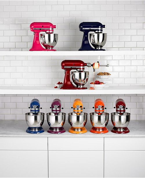 Decisions, decisions! Which color are you loving? The KitchenAid Artisan stand m...