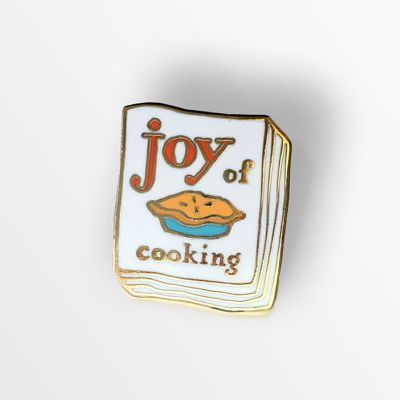 Joy Of Cooking cookbook Enamel Pin #pins #joyofcooking