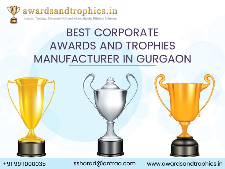 Best Corporate Awards and Trophies manufacturers in Gurgaon Contact on: +91-9911...