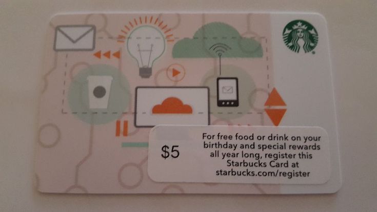 Starbucks Corporate Gift Card Cloud Technology Computer Ideas LightBulb - $0