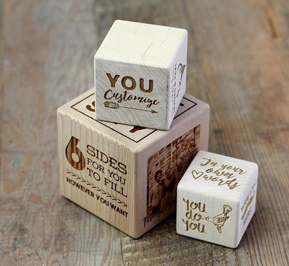 You Design It! Totally Custom Wooden Block For Gift Special Occasion Corporate G...