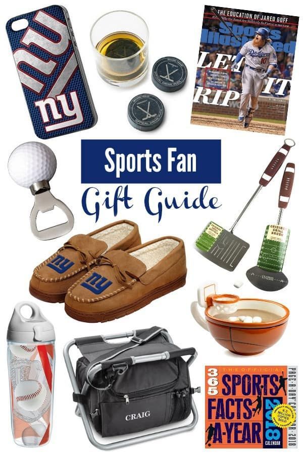 Gift Guide for the Sports Fan in your life #giftguide #sportsfangiftguide #gifti...