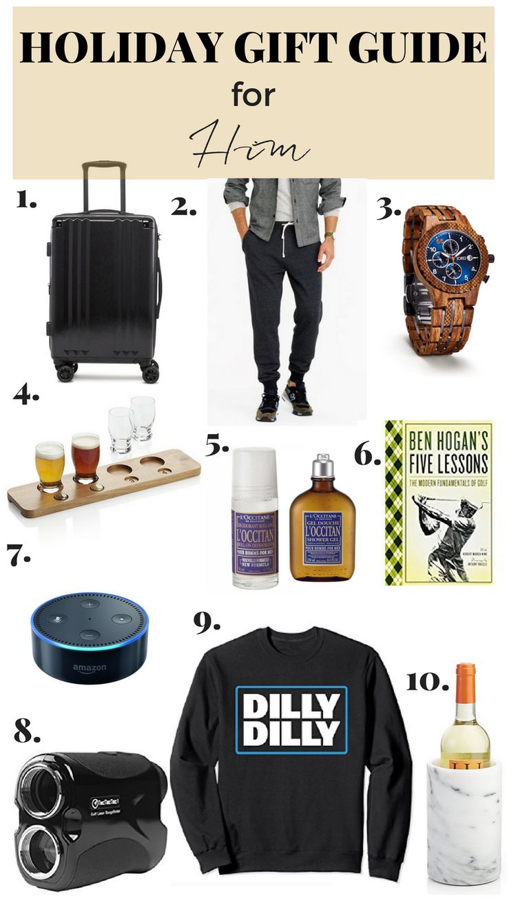 HOLIDAY GIFT GUIDES FOR HIM & HER, the perfect gifts for everyone.