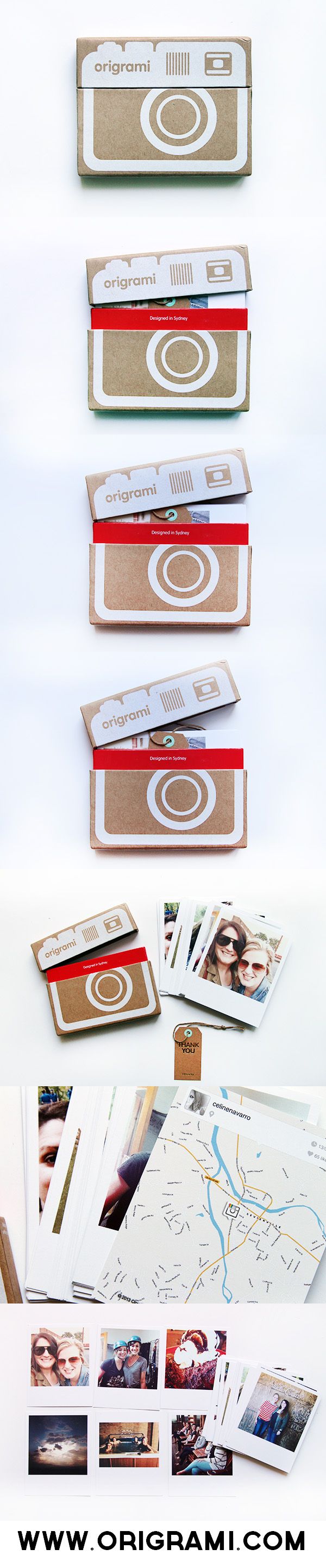 Origrami mini album #packaging PD