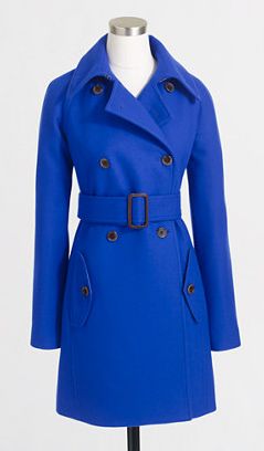 Cobalt blue coat
